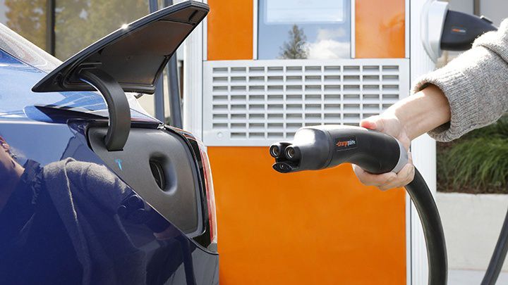 ChargePoint is now rolling out NACS connector support for its AC and DC charging solutions. (Photo: Business Wire)