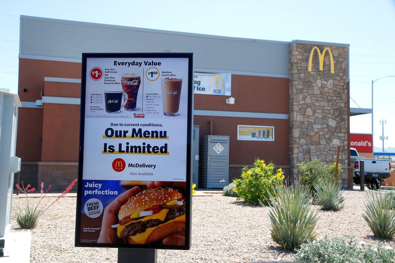 McDonald s says 1Q sales drop as 25 of stores are closed