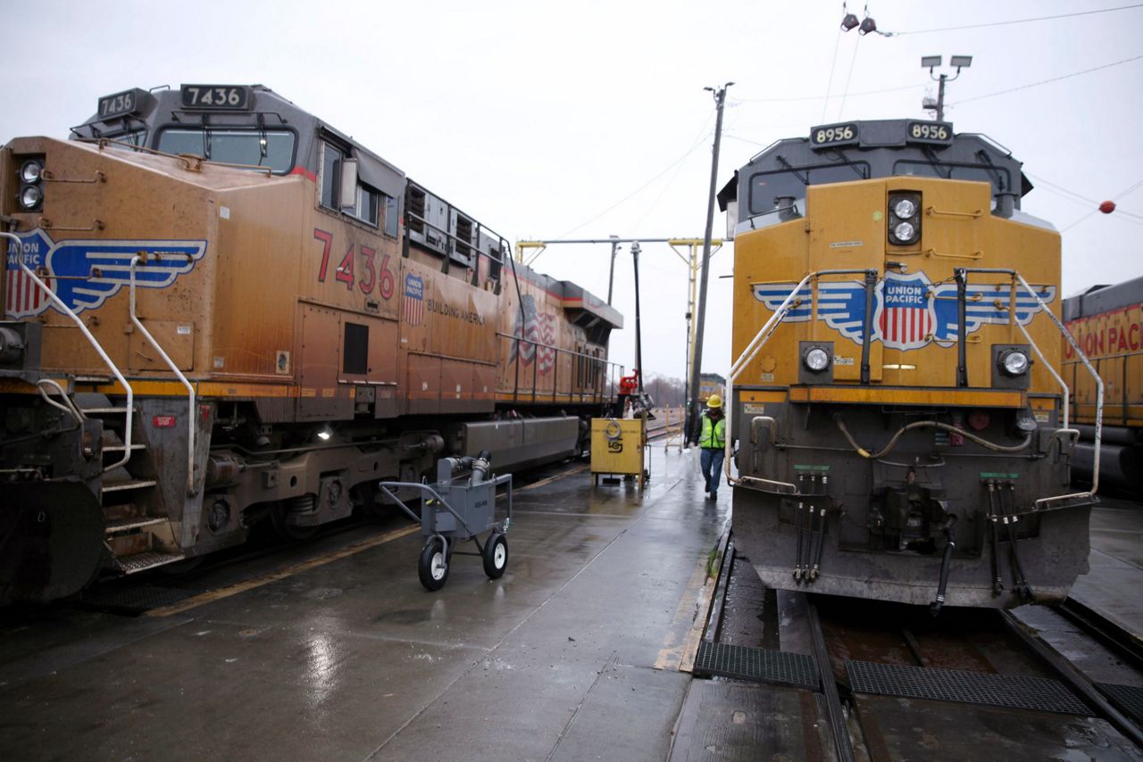 Union Pacific's first-quarter profit creeps up 1% as railroad limits ...