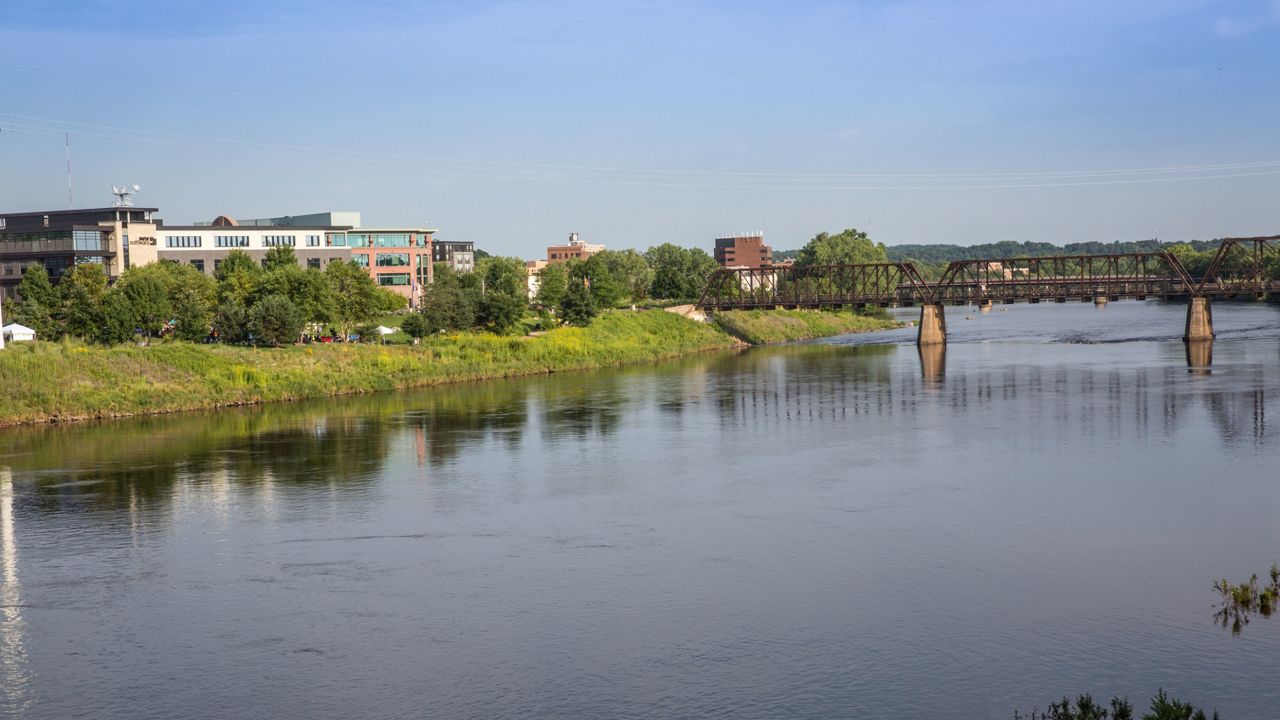 Phoenix Park in downtown Eau Claire (Courtesy of UW-Eau Claire)