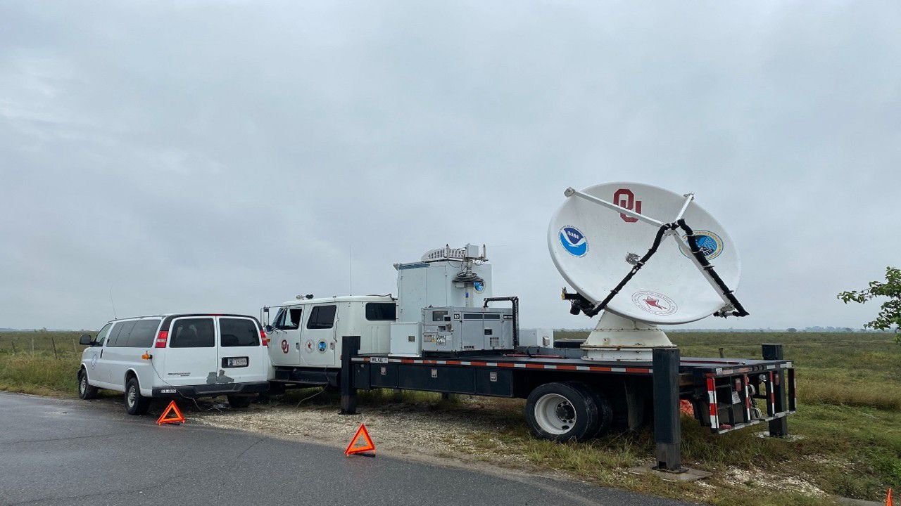 Mobile Doppler Radar Tracks Delta