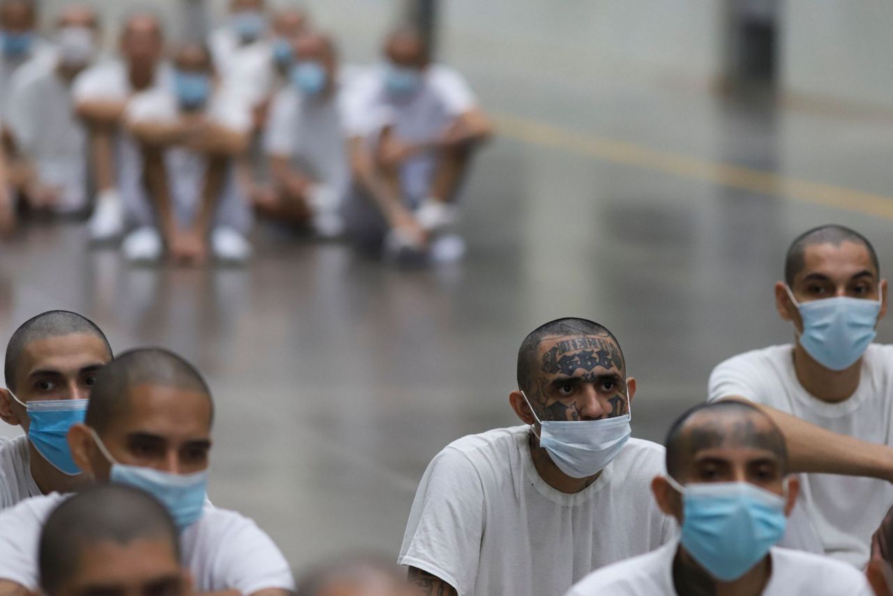 El Salvador is gradually filling its new mega prison with alleged gang ...