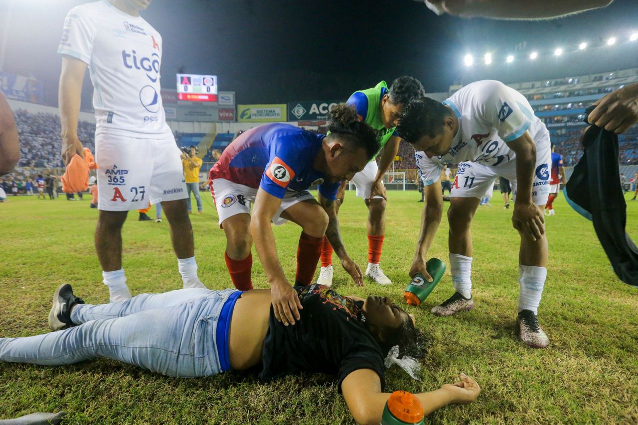Soccer stadium stampede in El Salvador leaves 12 dead