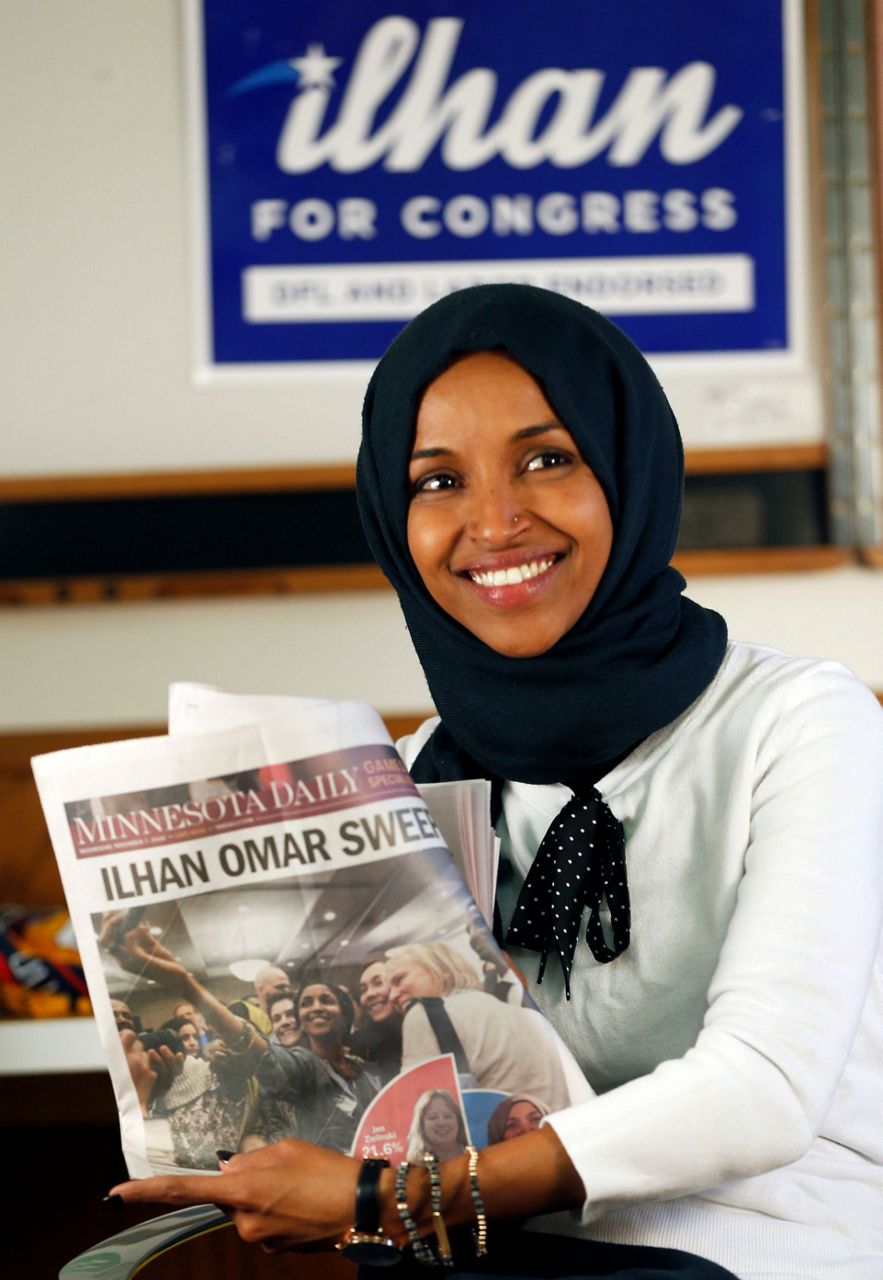Congress bound Minnesota #39 s Ilhan Omar enjoys another first Congress bound Minnesota #39 s Ilhan Omar enjoys another first