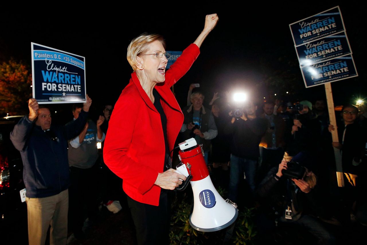 Democratic Sen. Warren, GOP challenger clash in debate