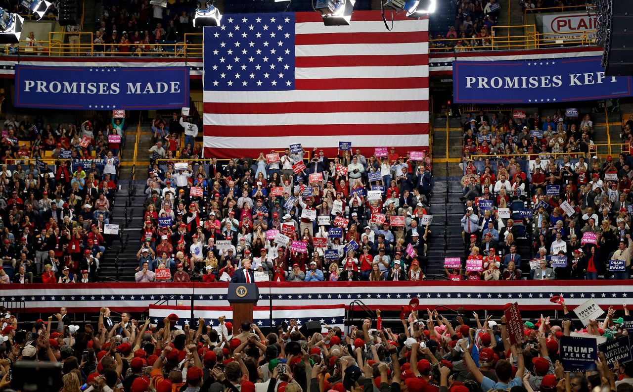 Trump's Road Show: What happened to the 'big, blue wave?'