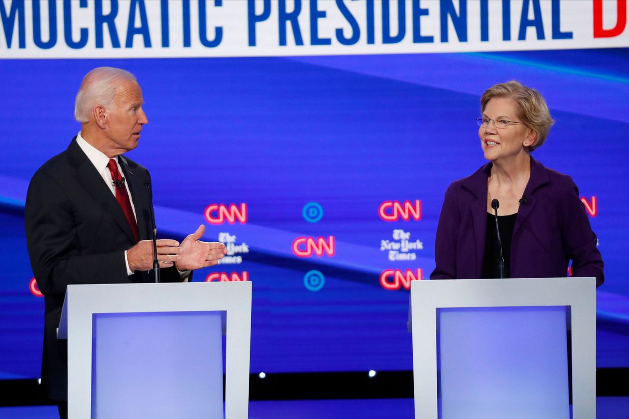 AP FACT CHECK: Claims from the Democratic debate