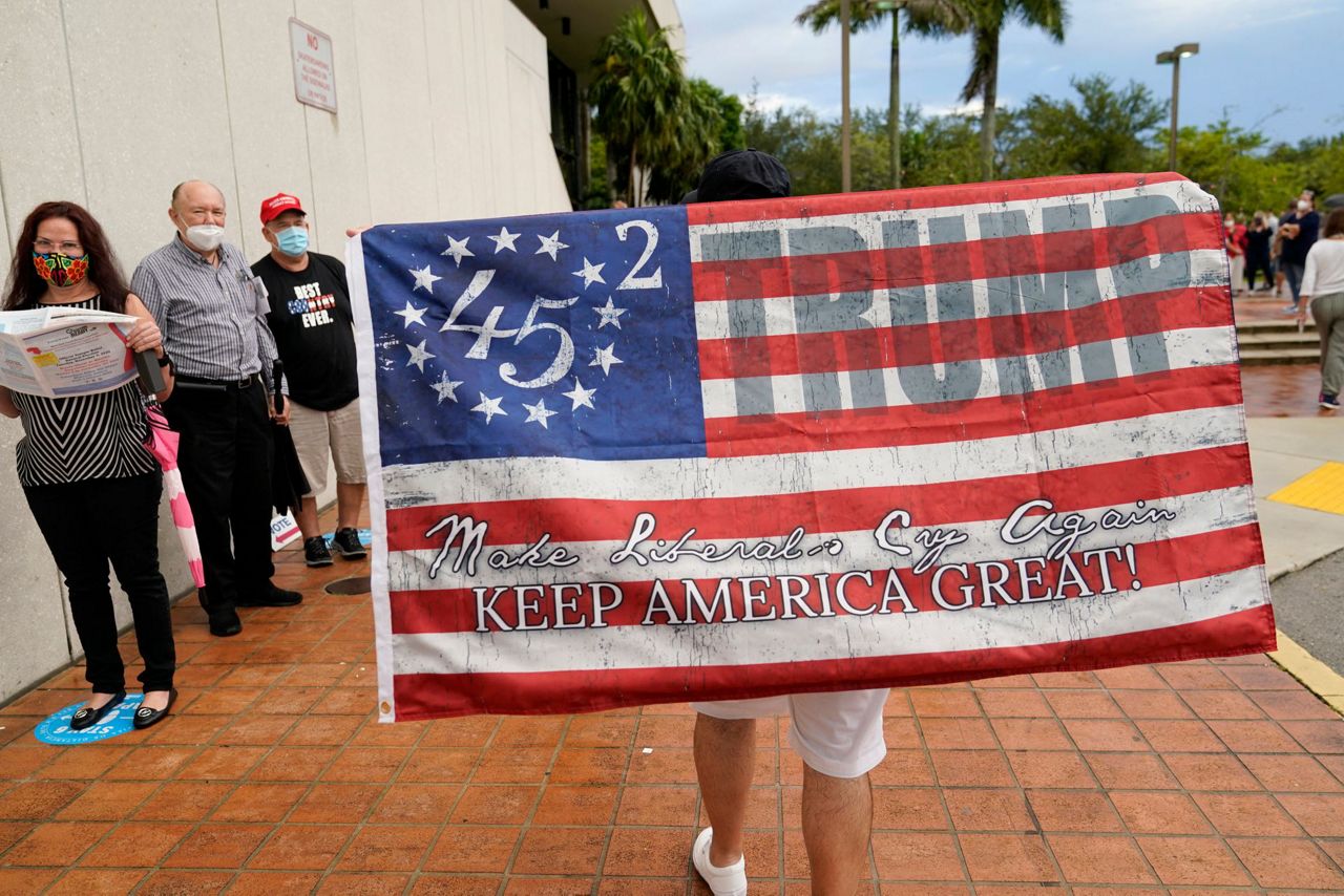 Early inperson voting begins in key swing state of Florida