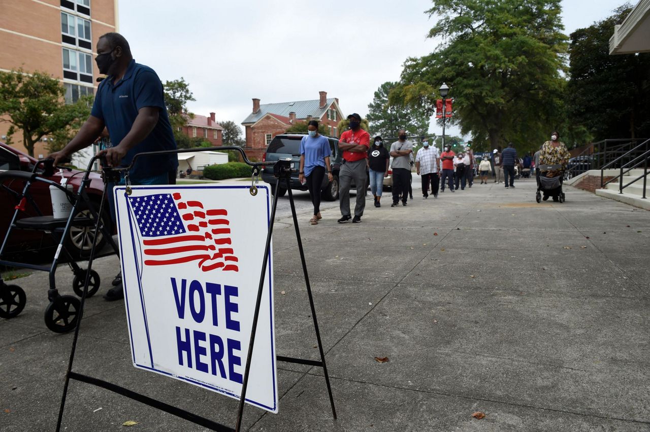 breaks turnout record for first day of early voting