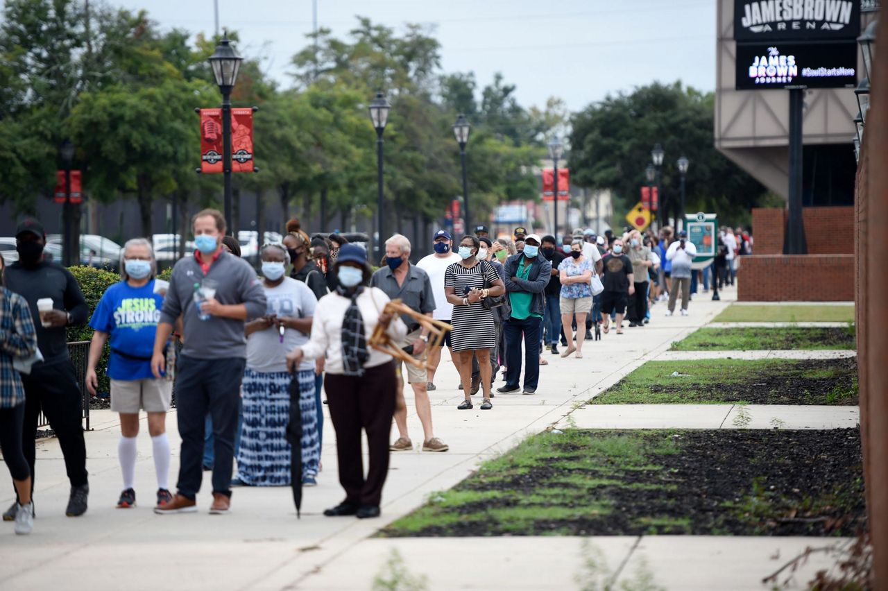 Georgia breaks turnout record for first day of early voting