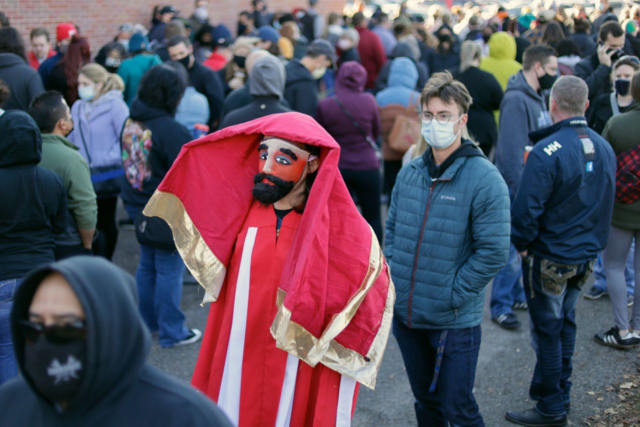 Halloween in the pandemic: Costumes and candy, at a distance