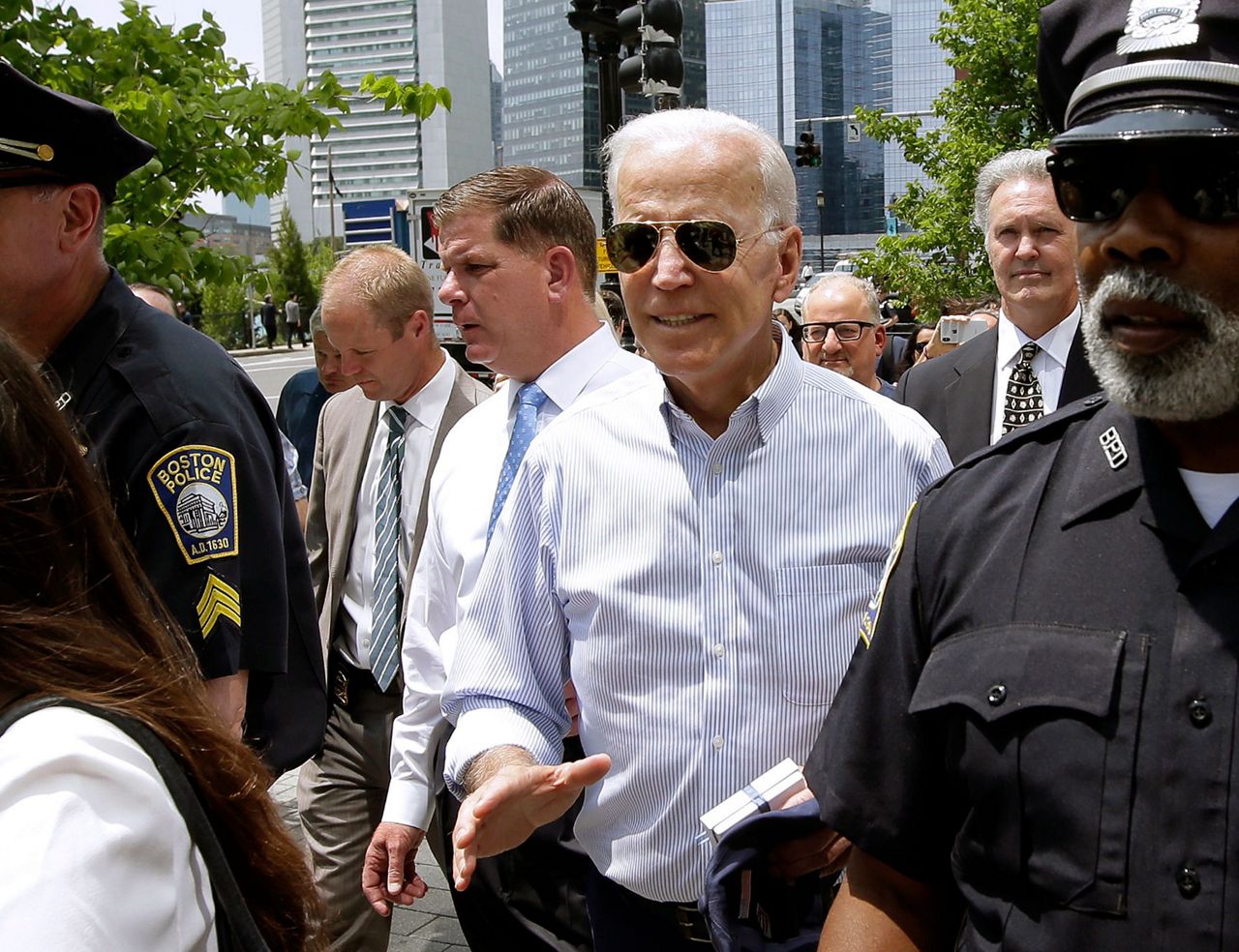 Front-runner Biden Is Campaigning For President On His Terms