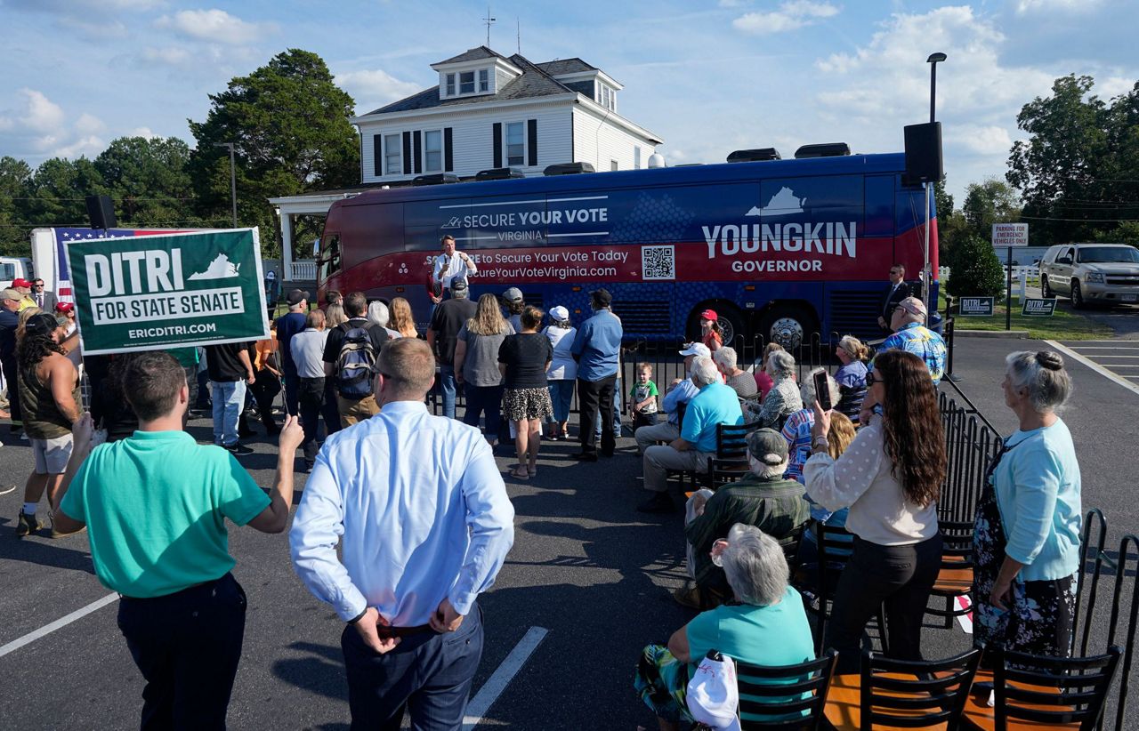 Both parties rally supporters as voting begins in Virginia's closely ...