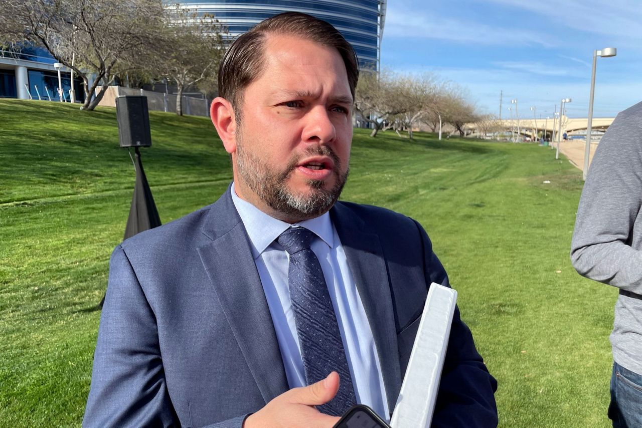 Democratic Rep. Ruben Gallego begins TV ads as the Arizona US Senate race takes shape without Sinema