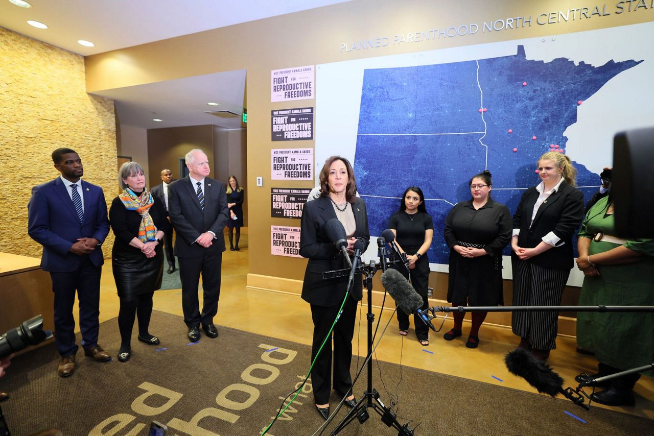 Vice President Harris will visit a Minnesota clinic that performs abortions