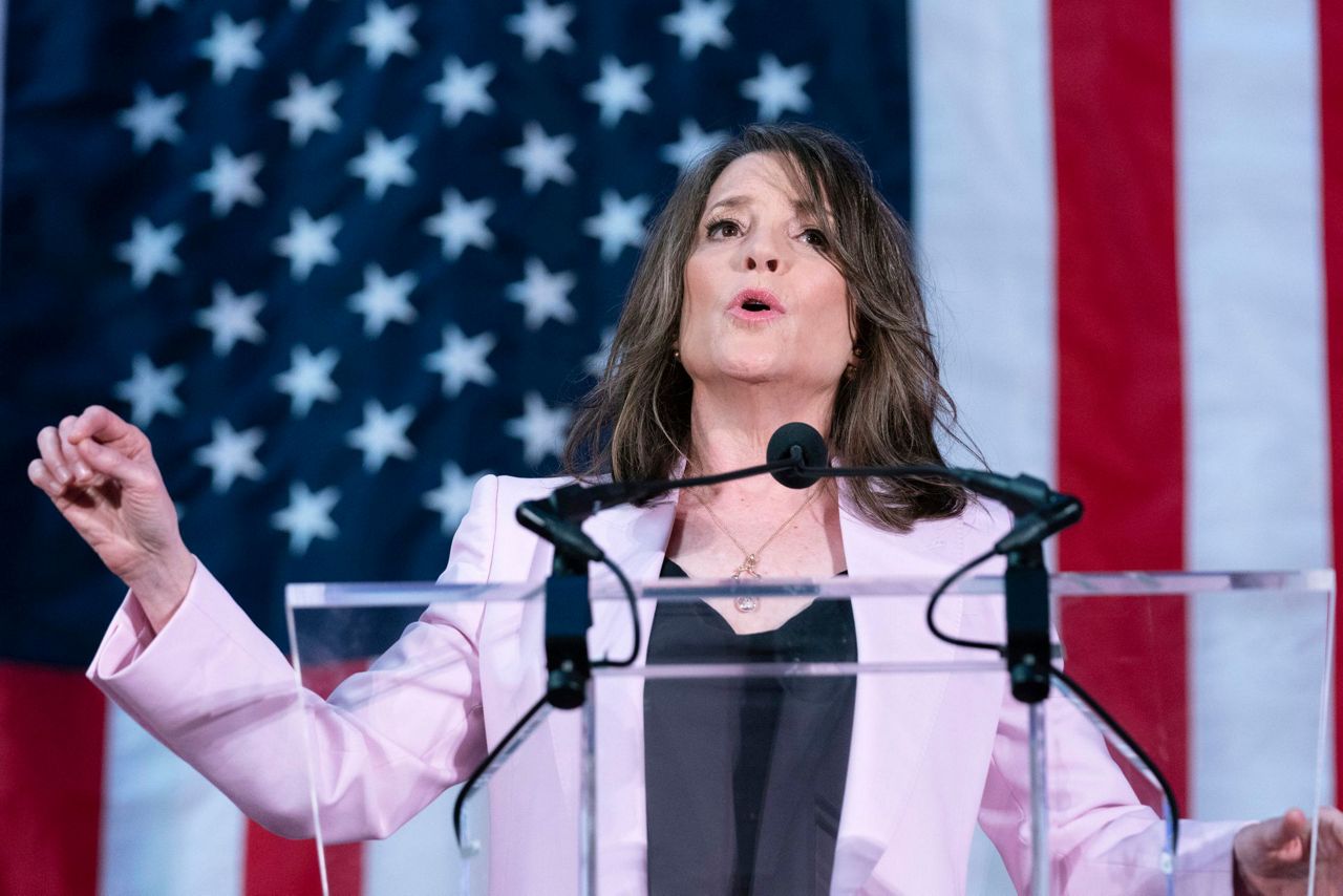 Marianne Williamson opens long shot 2024 challenge to Biden