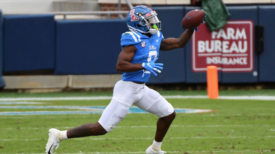 Ole Miss WR Elijah Moore