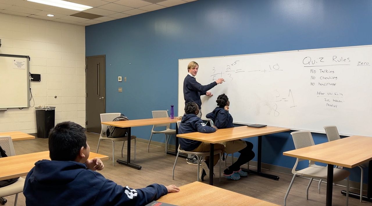 High School Scholar Elijah Wilson has a love of numbers and helping others