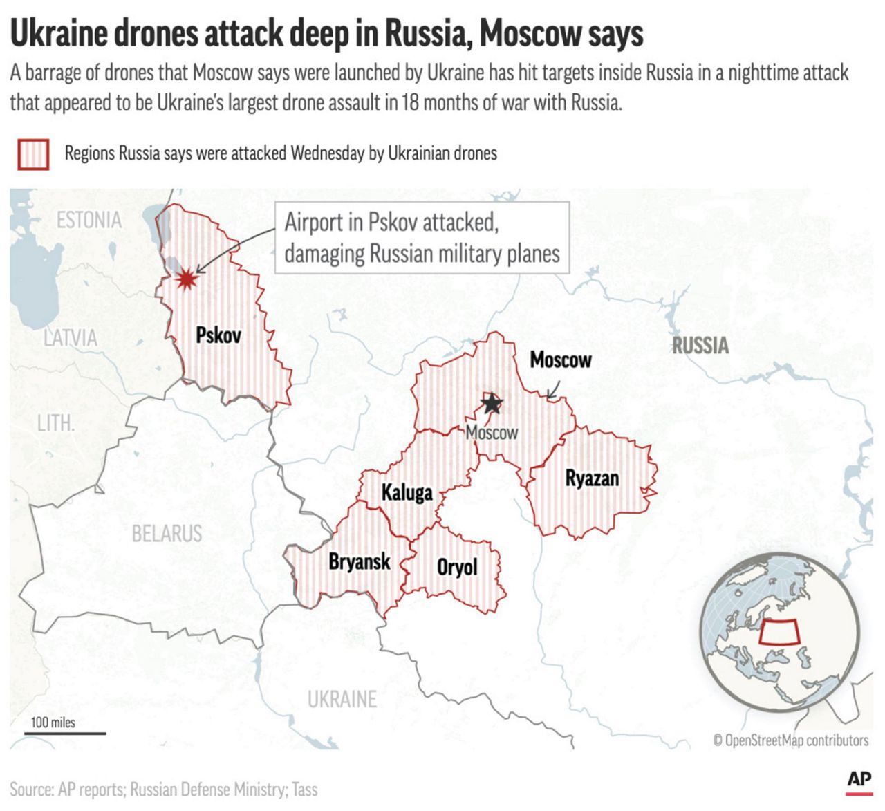 Zelenskyy says Ukraine has developed a long-range weapon, a day after a ...