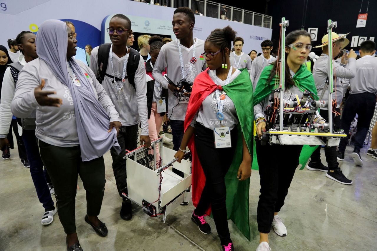 Dubai displays tech reputation with global robotics contest