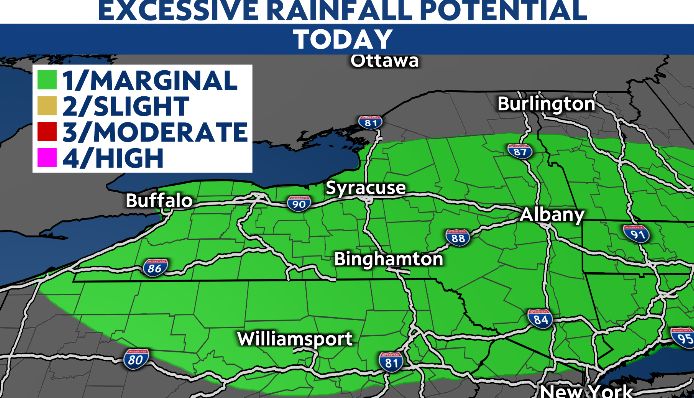 Tracking potential strong to severe storms this afternoon