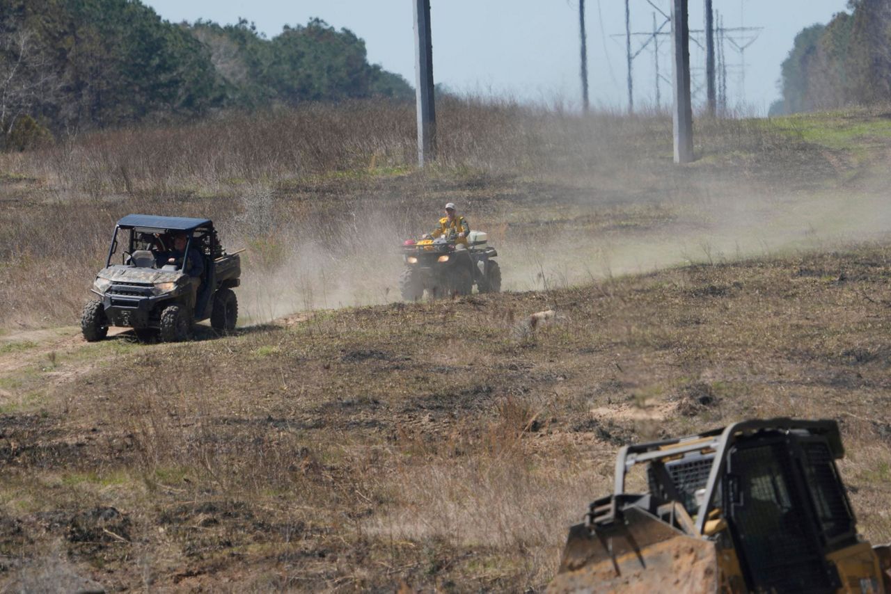 Texas wildfire prompts evacuations as Arkansas and Florida also battle ...
