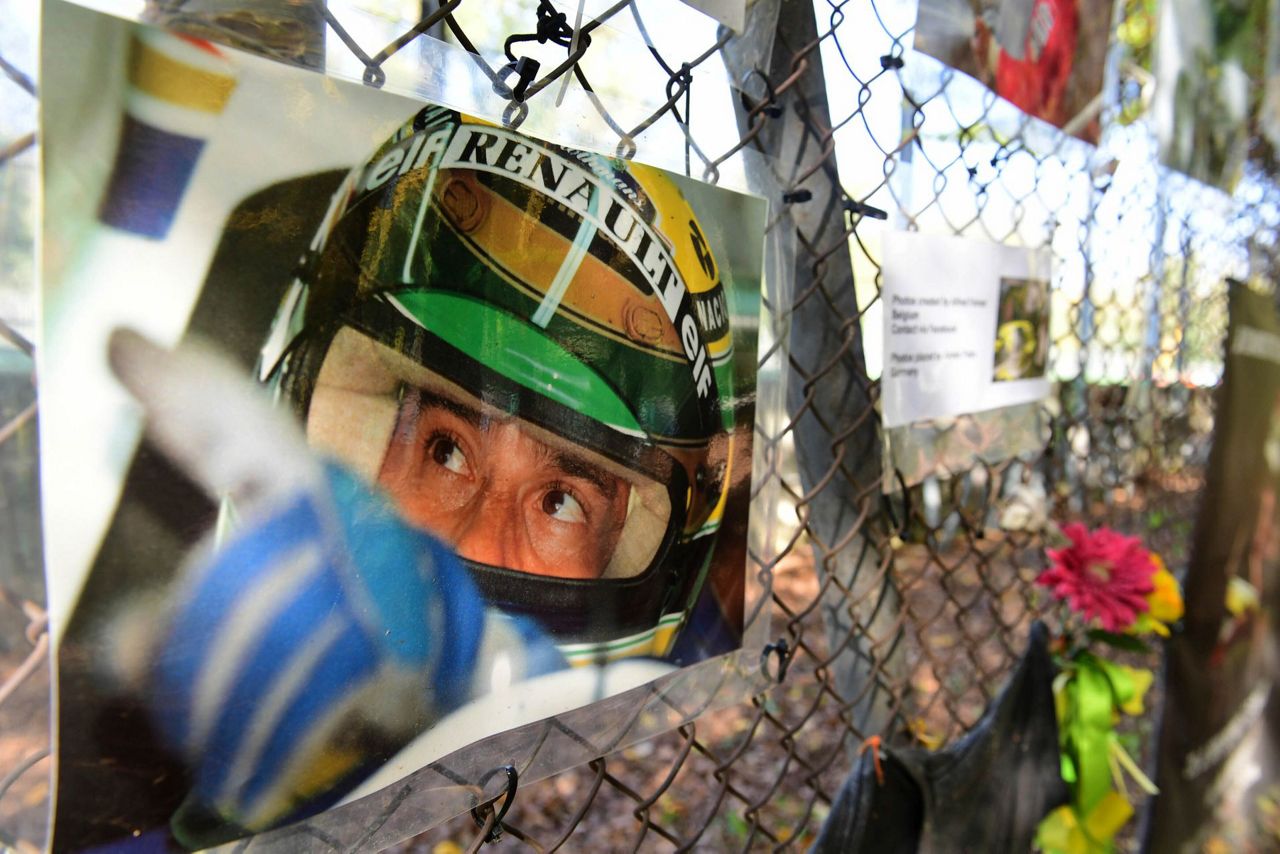 F1 Champion Ayrton Senna Remembered On Imola Track 30 Years After His 