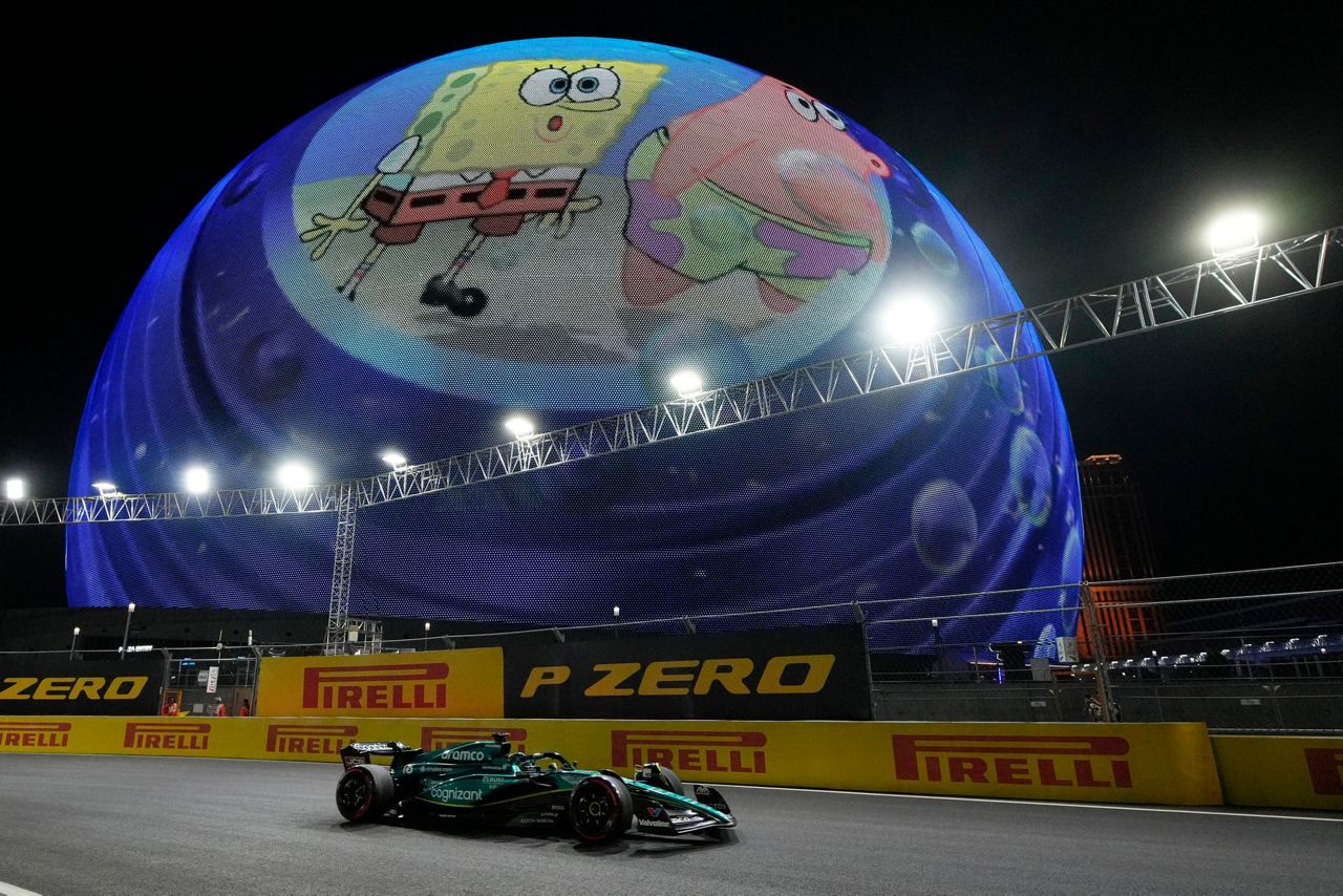 At Formula One's inaugural Las Vegas Grand Prix, music takes a front seat