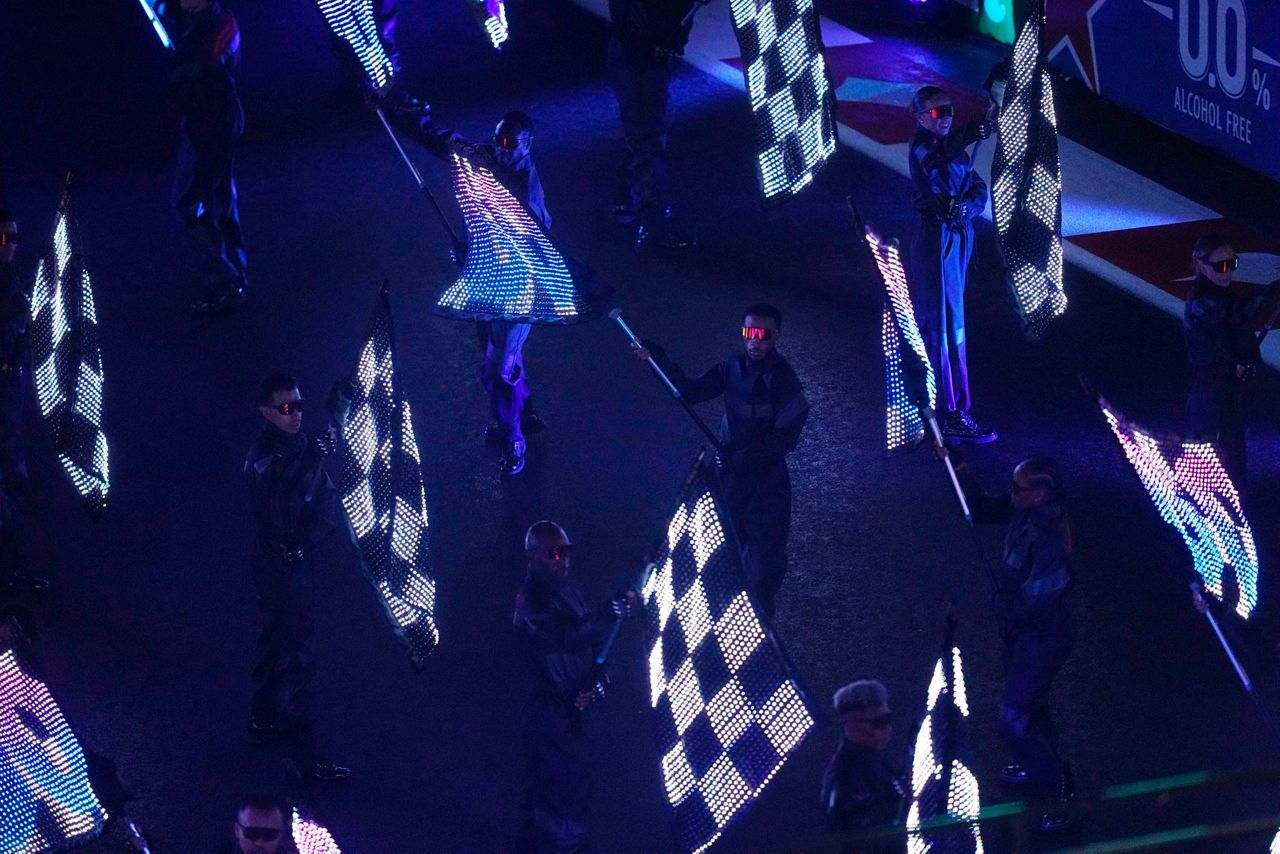 At Formula One's inaugural Las Vegas Grand Prix, music takes a front seat