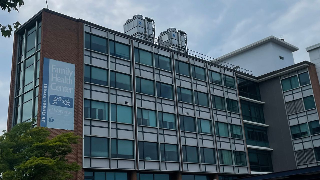 The Family Health Center of Worcester. (Spectrum News 1/Andrew Boucher)