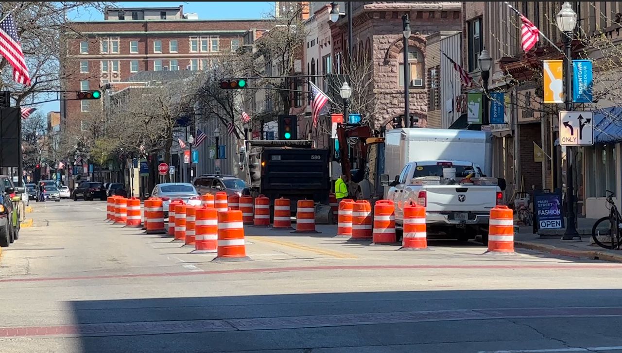 Main Street in downtown Fond du Lac is undergoing a makeover this summer.