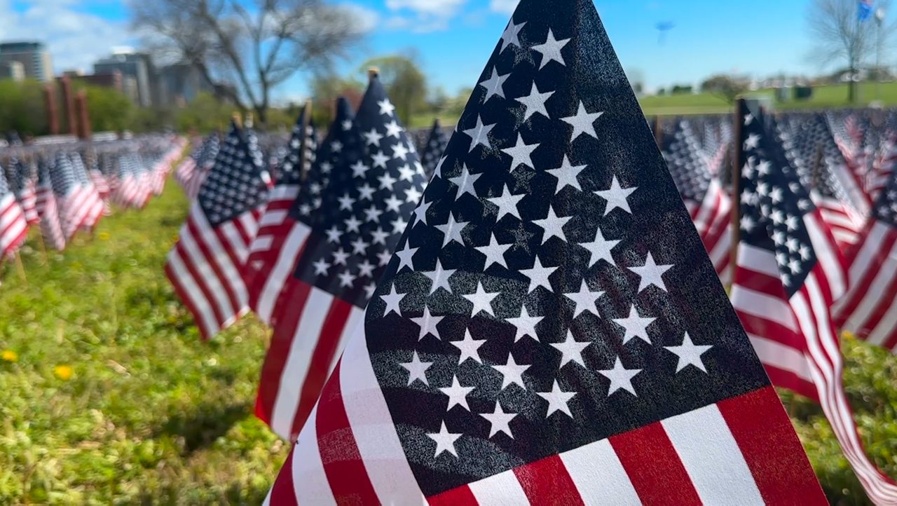 Sixth Annual Field of Flags ceremony held to honor Wisconsin's fallen soldiers