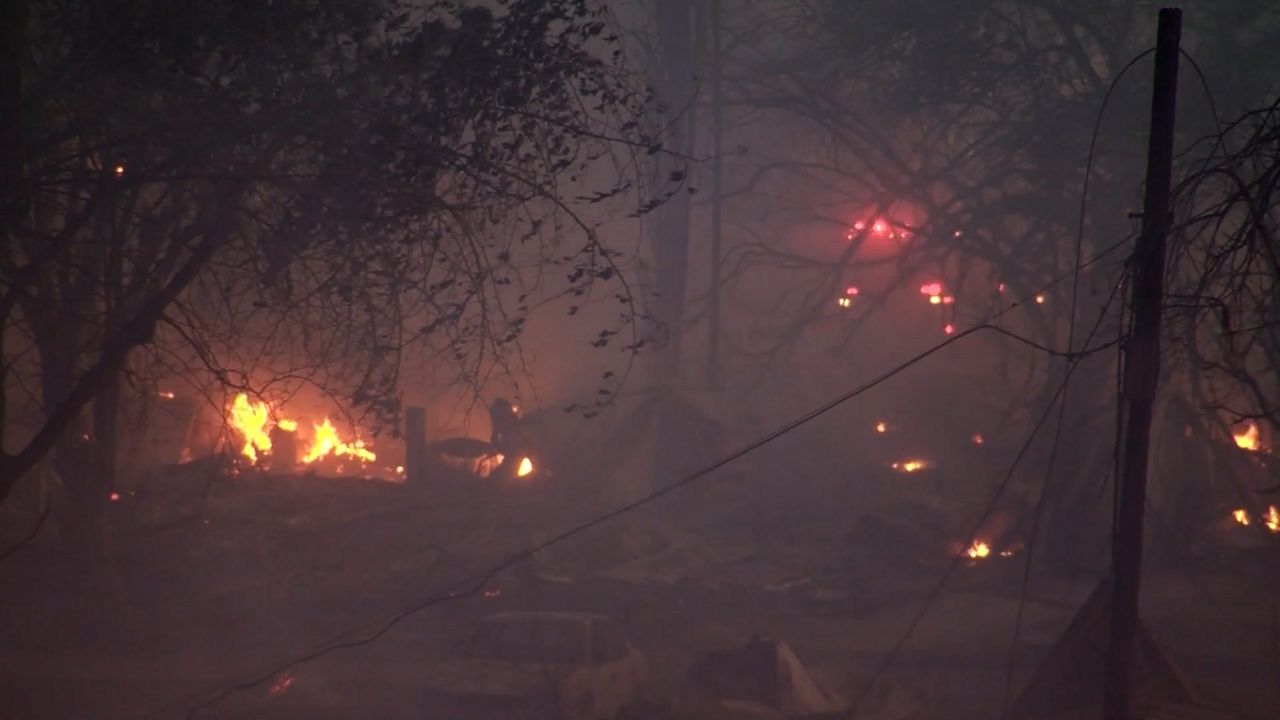 California's wildfires, floods, and mudslides can exacerbate each others' effects. (Spectrum News)