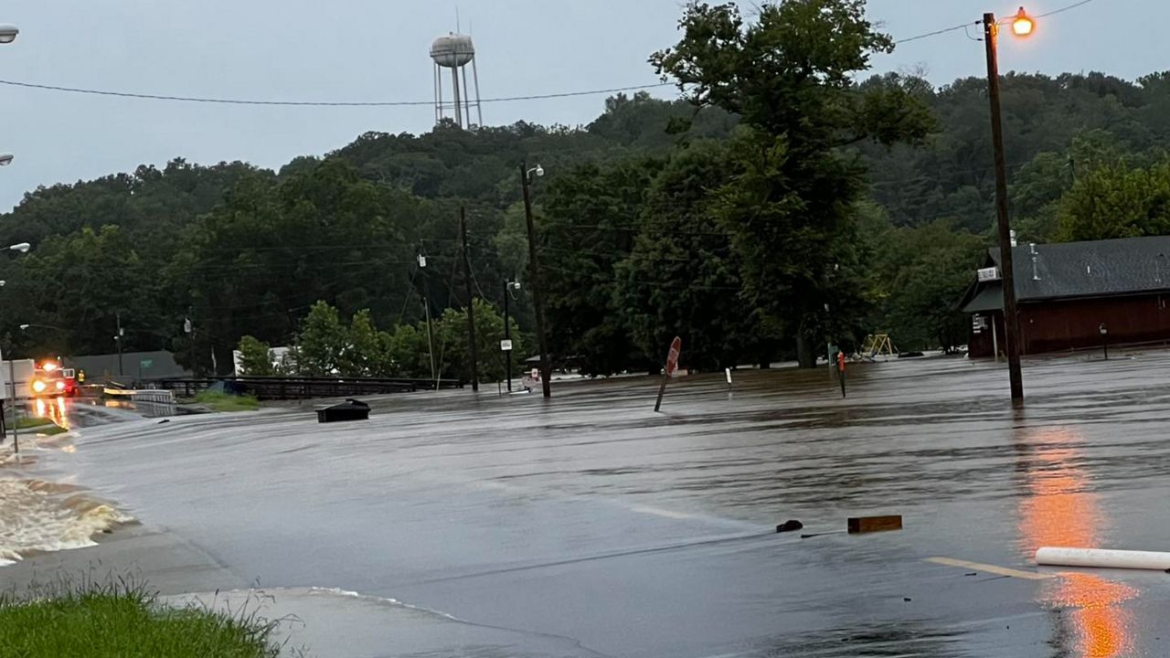 Four months after a tornado, flash flooding hits same area