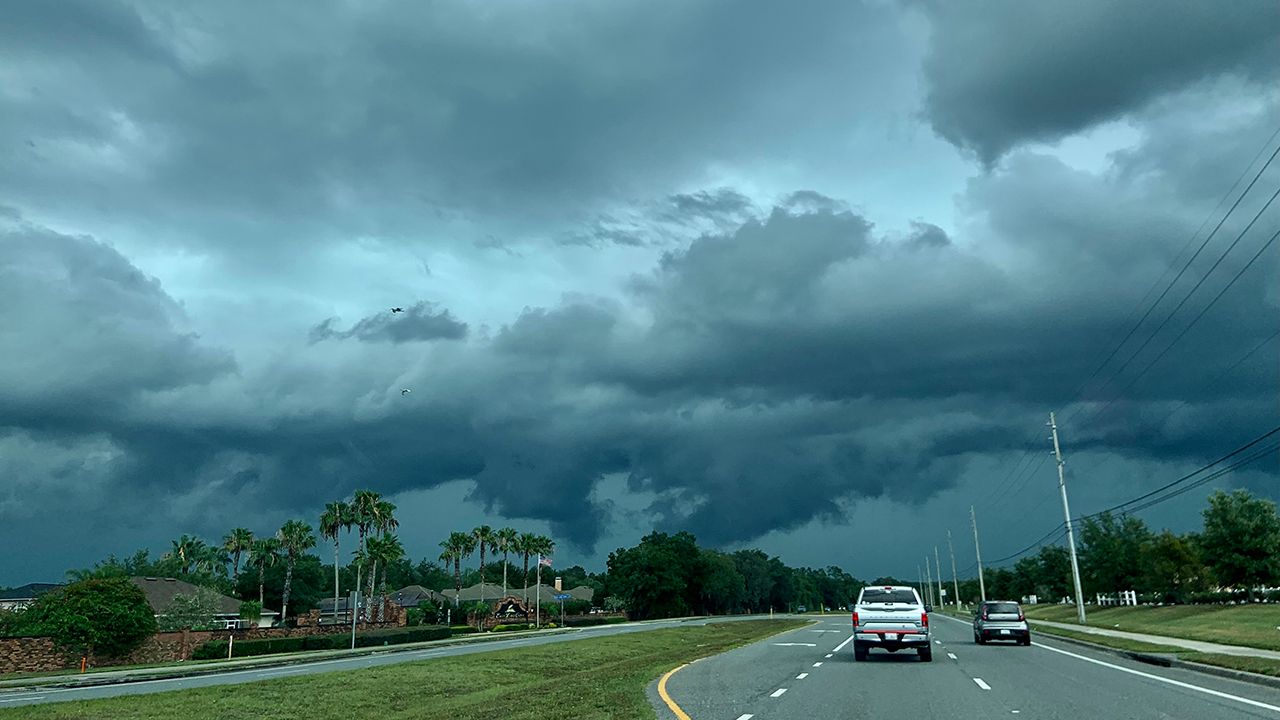 Strong to severe storms in Central Florida