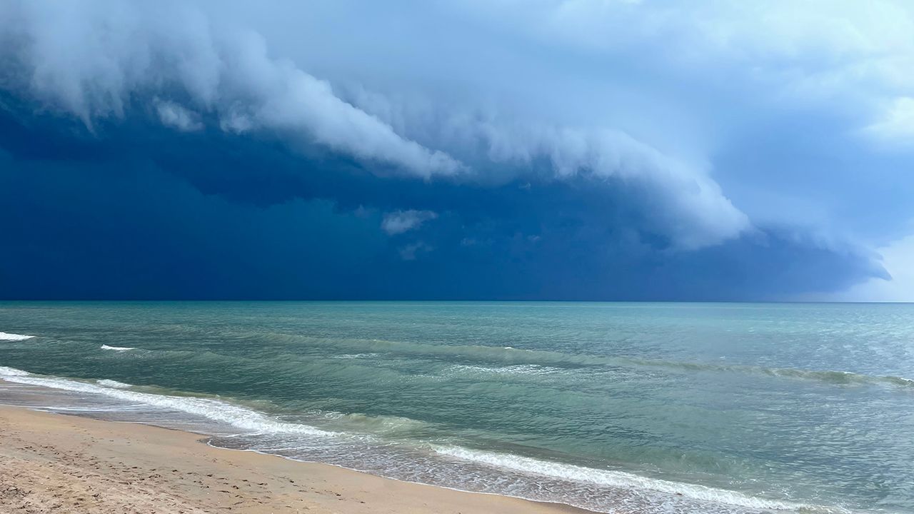 Shelf cloud over New Smyrna Beach (File Photo)