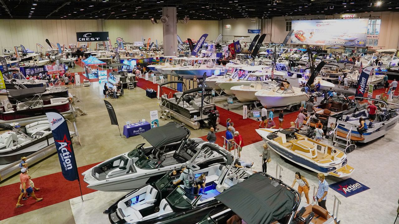 The 2022 Orlando Boat Show convention (Orlando Boat Show)