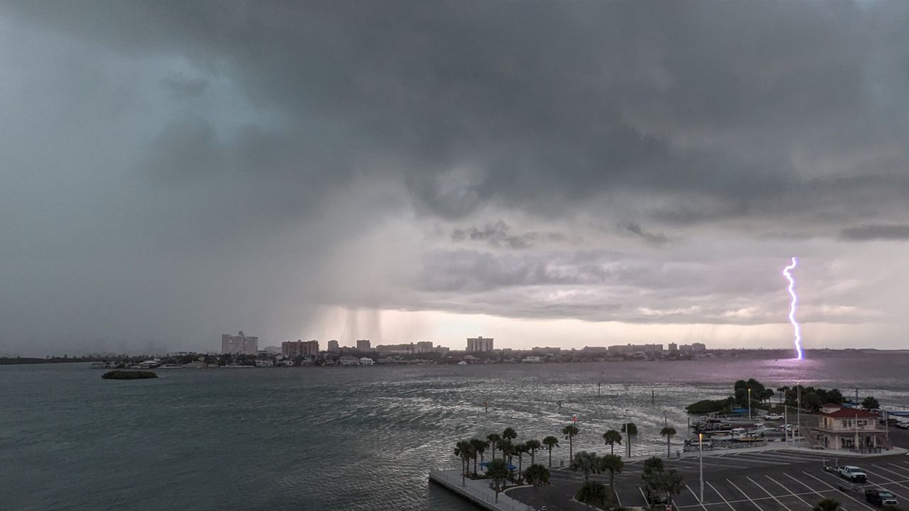 Lightning strike near Clearwater (File Photo)