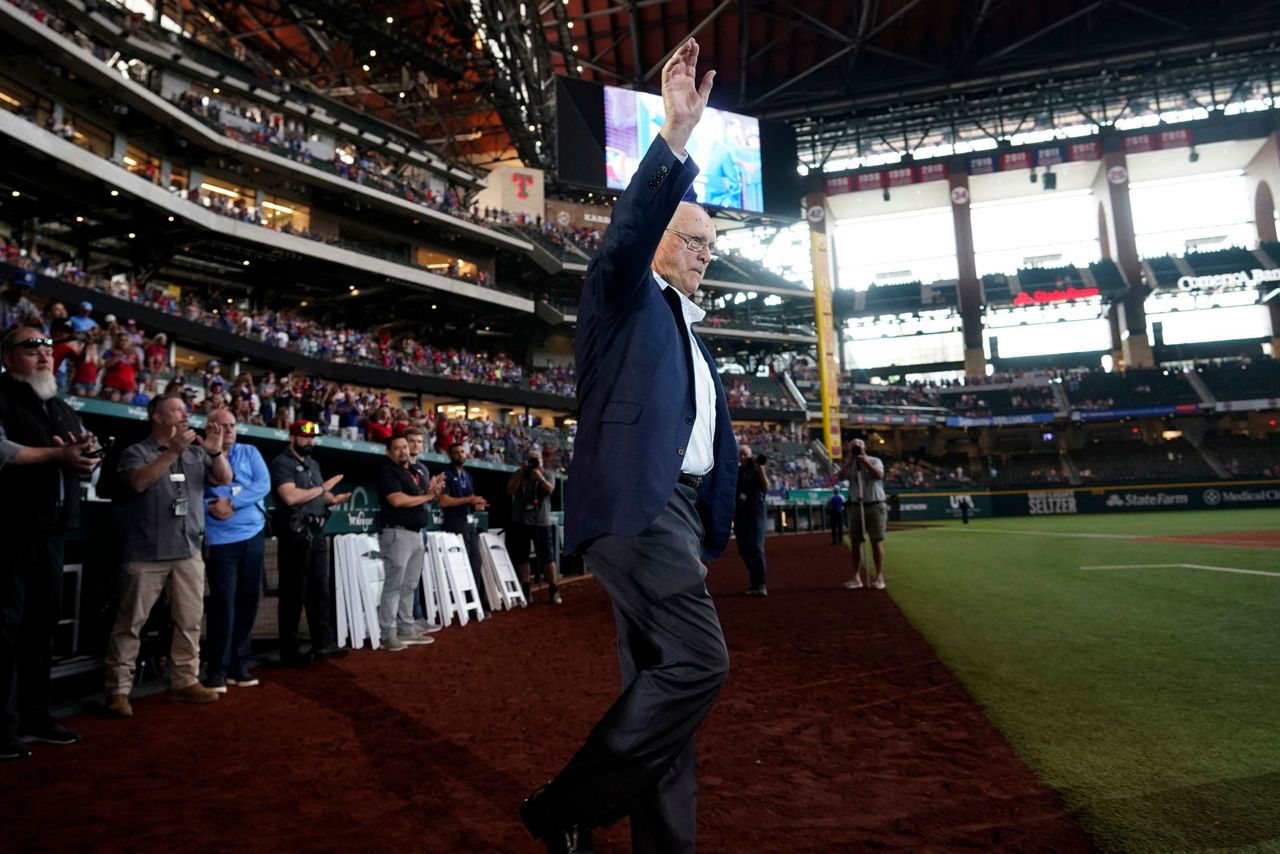 Nolan Ryan retiring as CEO of Texas Rangers