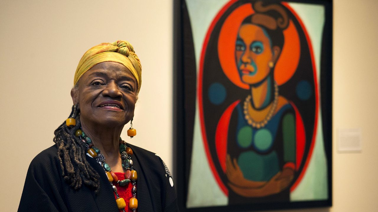 Faith Ringgold is pictured.