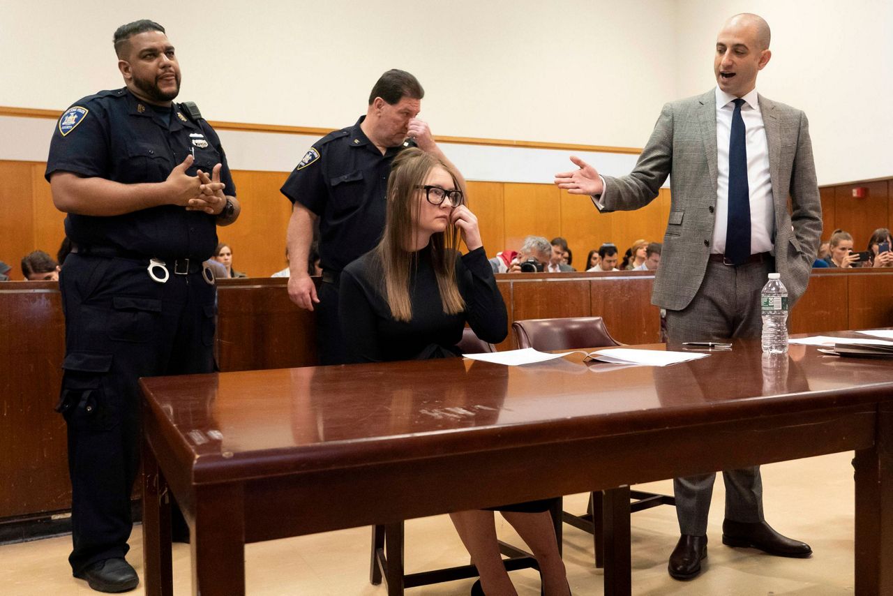 Fake German heiress faces sentencing in NY fraud case