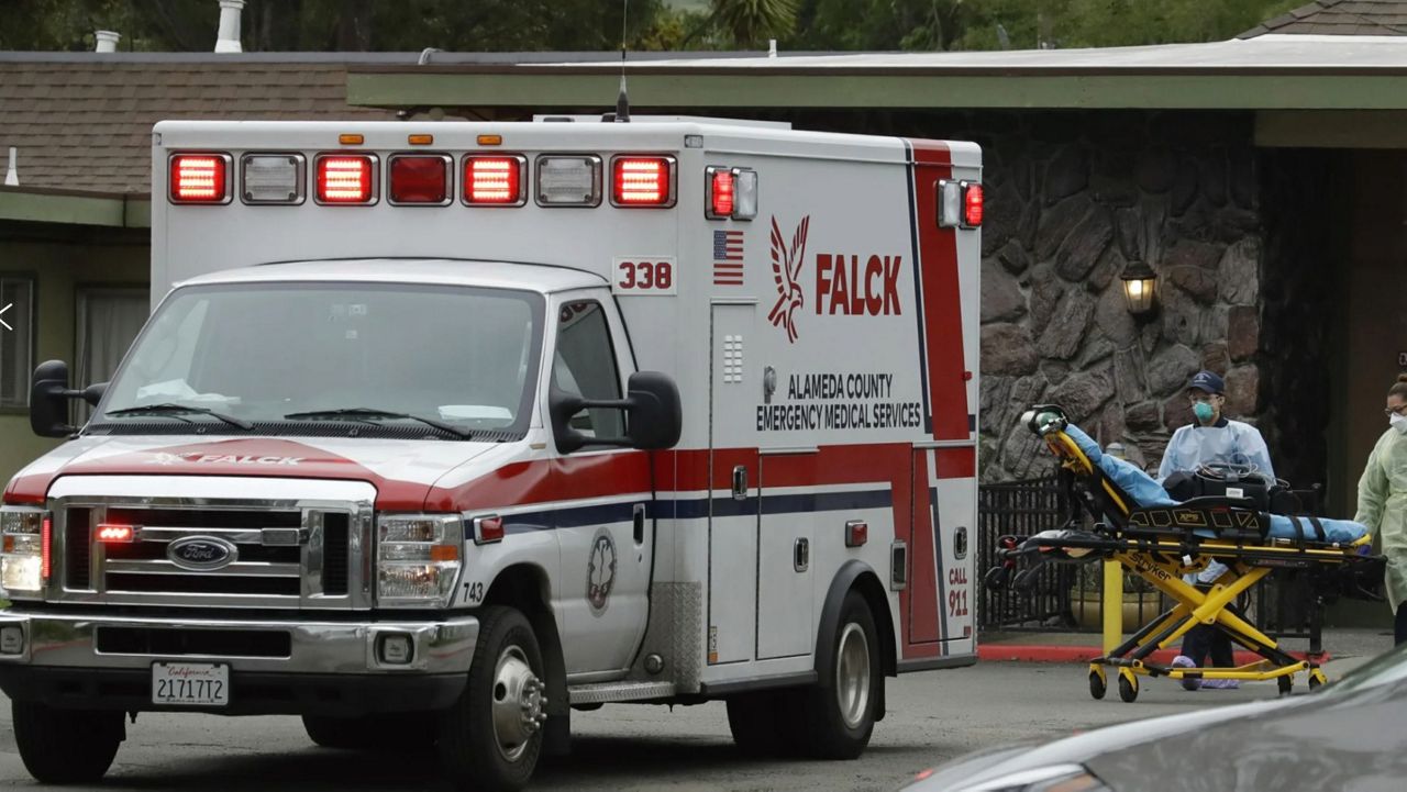 Danish-owned Falck Northwest Corp. was initially awarded the ambulance service contract for Maui and Kauai (Associated Press, file)