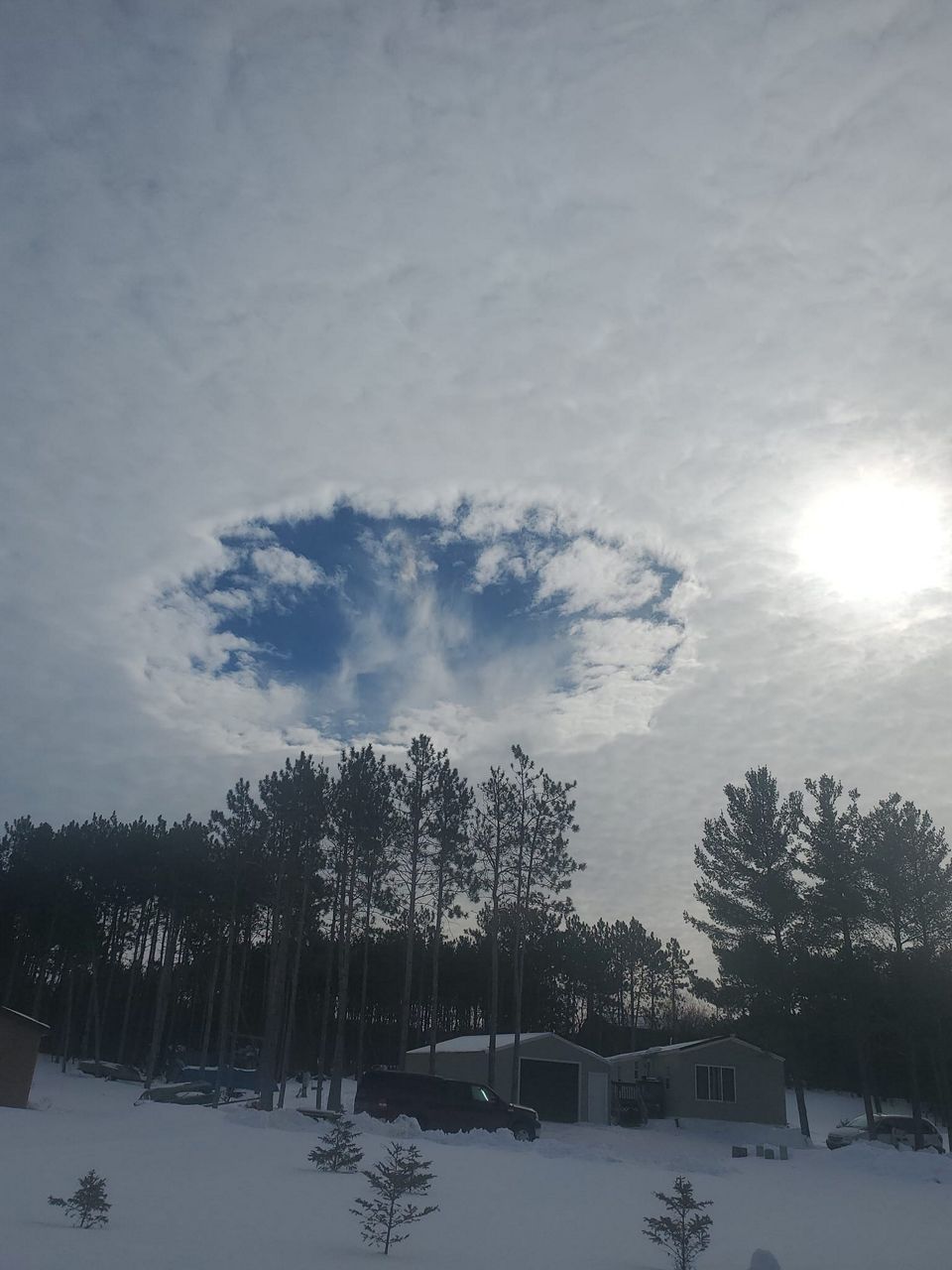 A portal to another galaxy? No, it’s a fallstreak hole