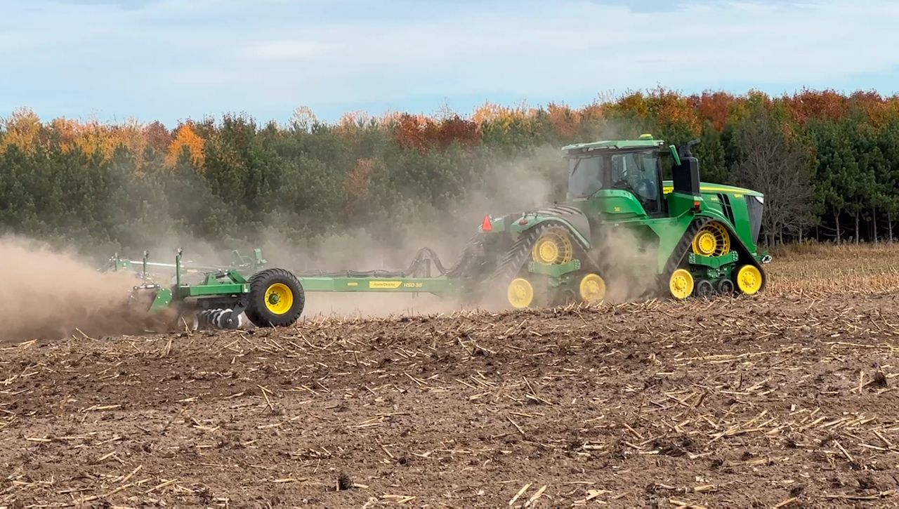 Self-driving tractor part of tech changes in agriculture