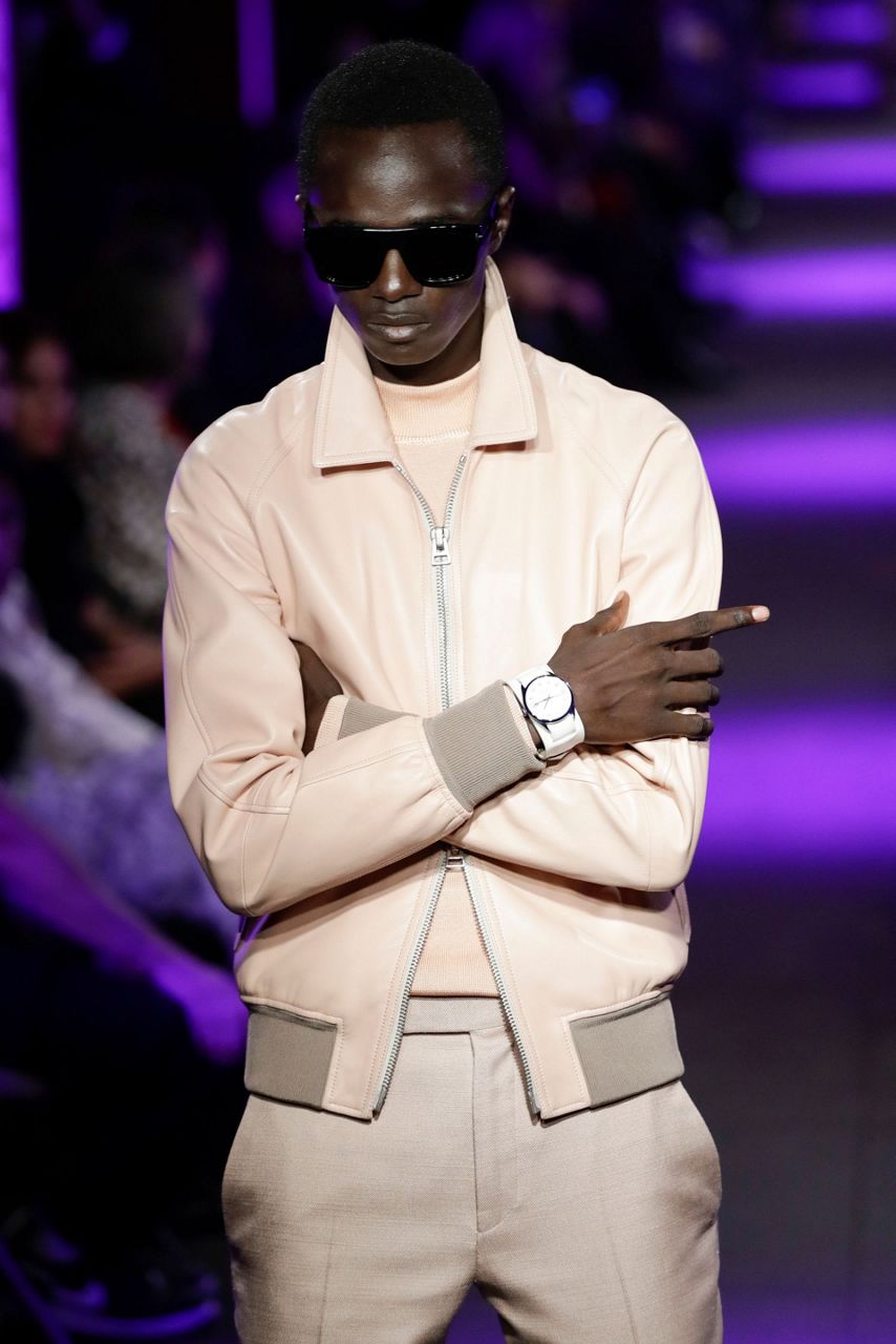 Tom Ford entices fashion crowd into an old subway station