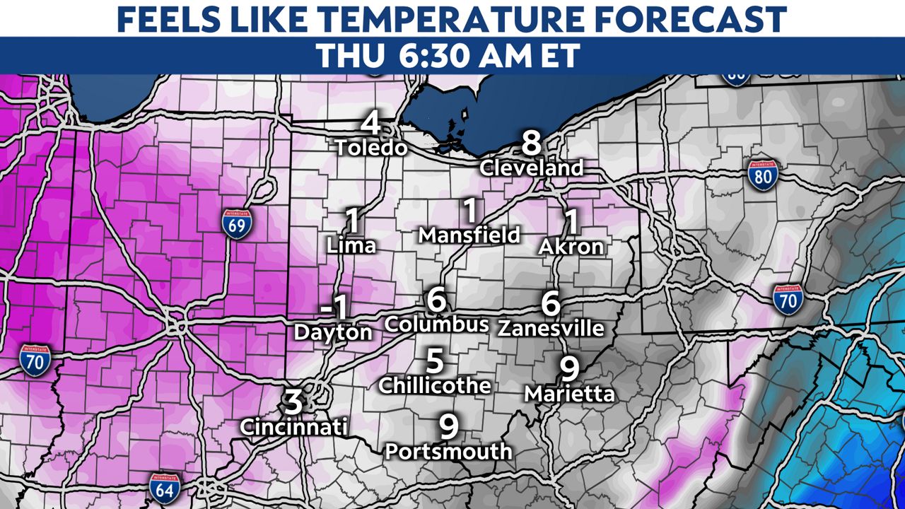 Potent Arctic front brings in more snow and extreme cold