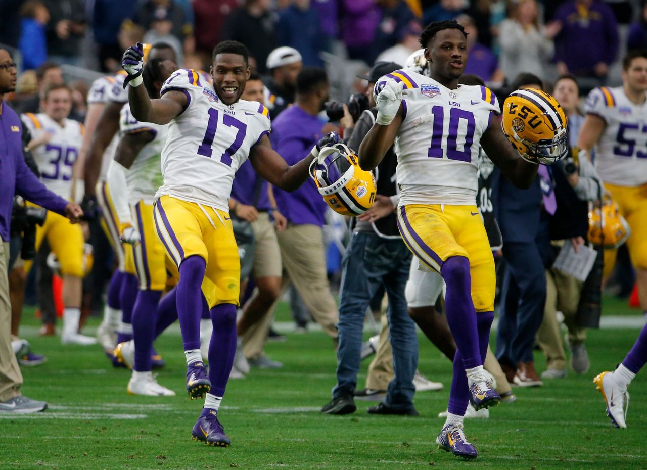 No. 11 LSU Knocks Off No. 7 UCF 40-32 In Fiesta Bowl