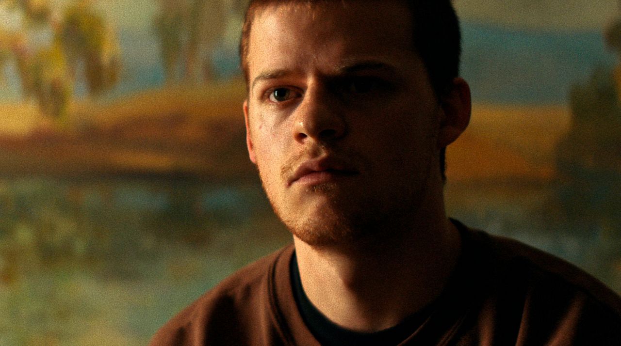 This image released by Amazon Studious shows Lucas Hedges in a scene from &...