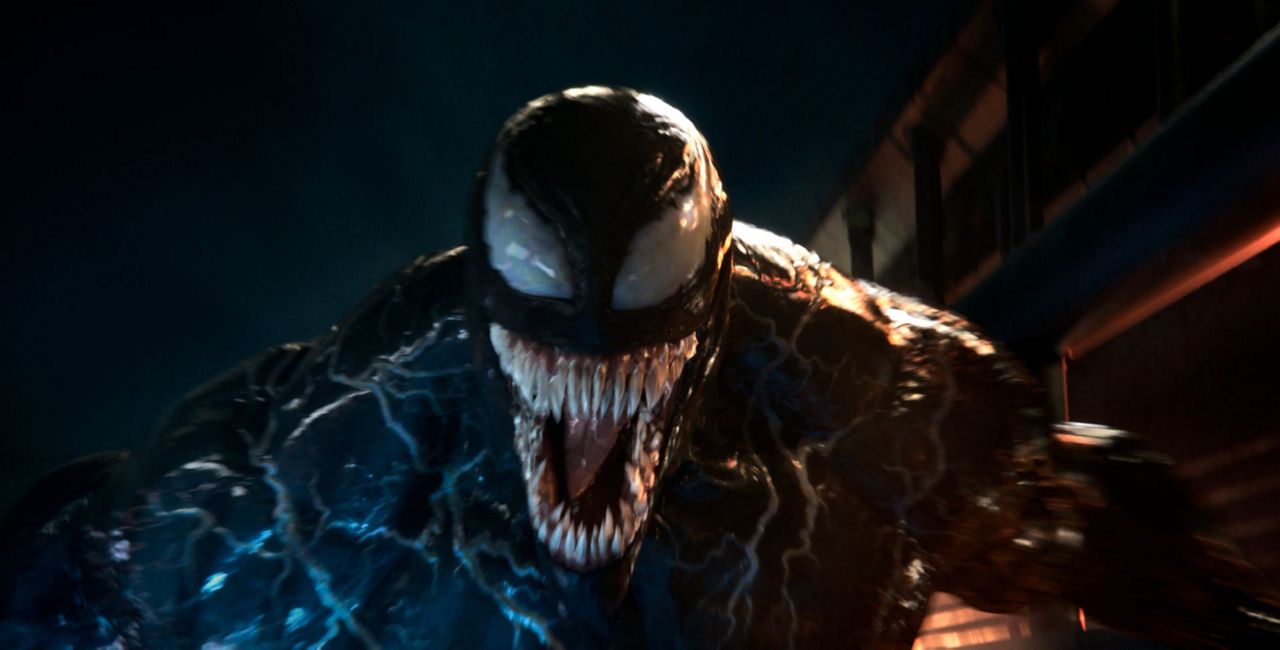 Review 'Venom,' with Tom Hardy, is a manic muddle