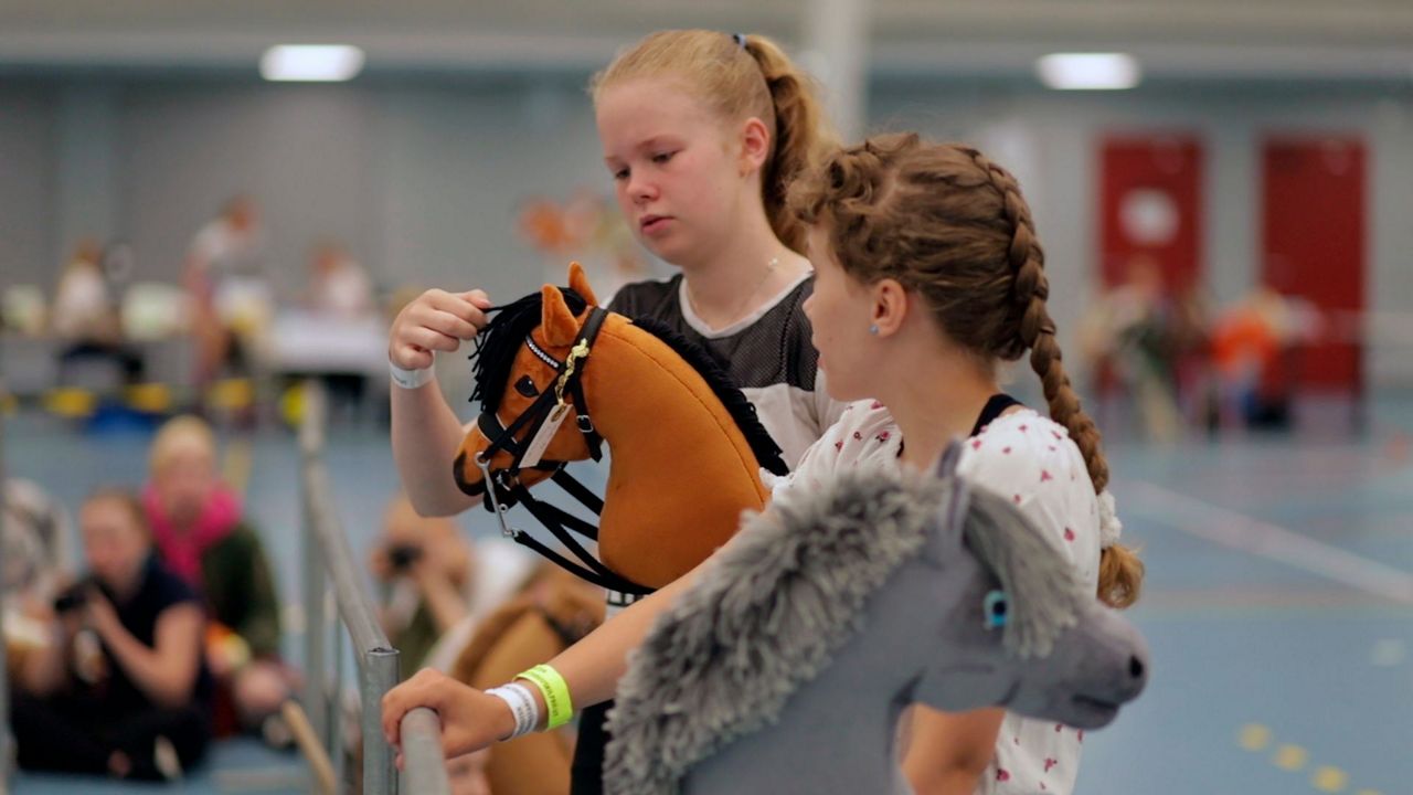 Hobby horse fans show off their skills in Finland